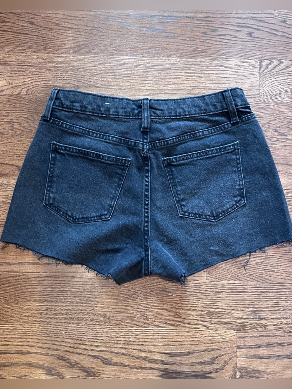 ⭐wild fable Black Raw Hem high rise jean Shorts - Picture 8 of 8